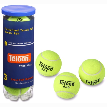 Купить Мяч для большого тенниса Teloon 626Т Р3  (3 шт) в Магнитогорске 