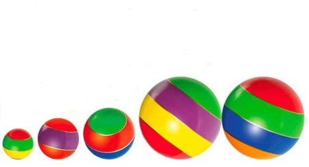 Купить Мячи резиновые (комплект из 5 мячей различного диаметра) в Магнитогорске 