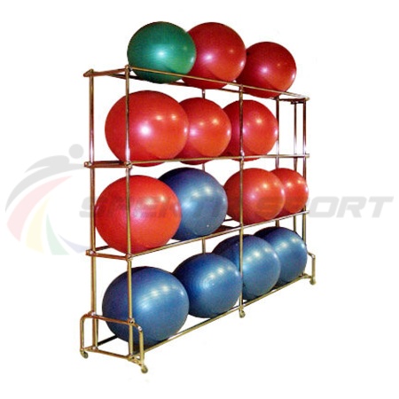 Купить Стеллаж для гимнастических мячей 16 шт в Магнитогорске 