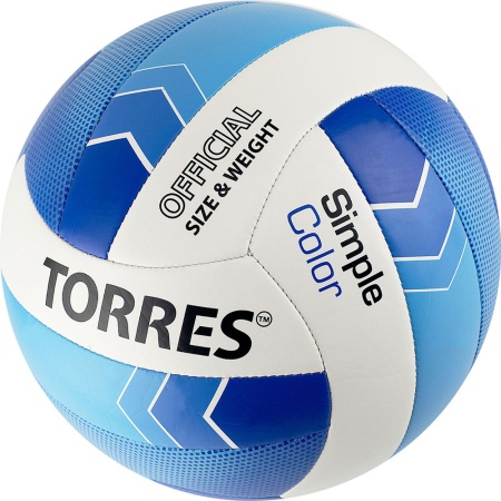 Купить Мяч волейбольный Torres Simple Color любительский р.5 в Магнитогорске 